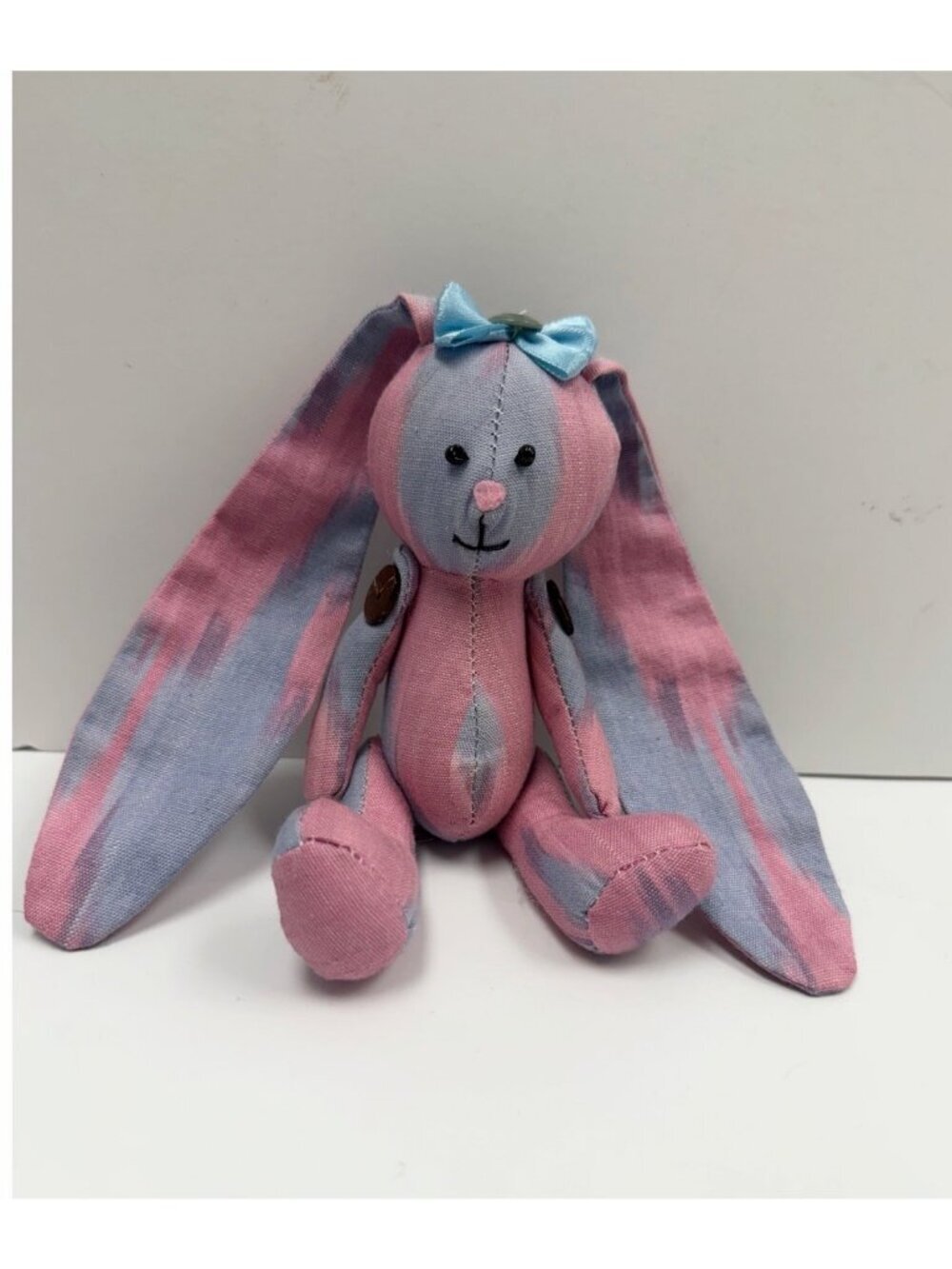 Bunny Hand Made Uzbekistan Plush Toy Souvenir